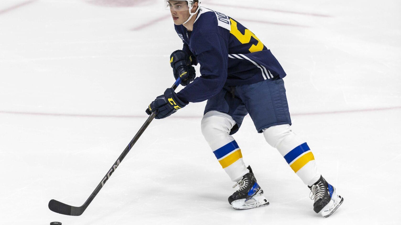 Dalibor Dvorsky headlines group of nine Blues prospects at World Junior Championship